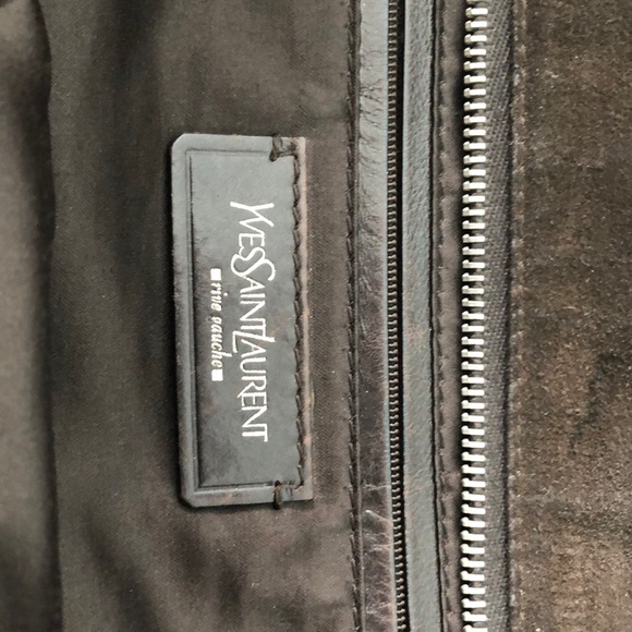 Yves Saint Laurent Handbags - Vintage YSL brown suede shoulder bag. Good condition.